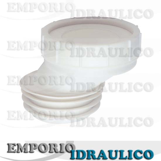Manicotto Sottovaso Super Eccentrico Bianco - Clicca l'immagine per chiudere